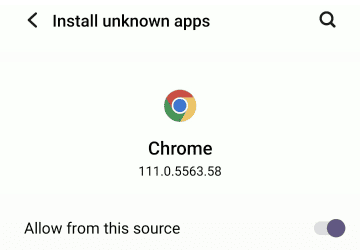 Enable app permissions Enable app permissions